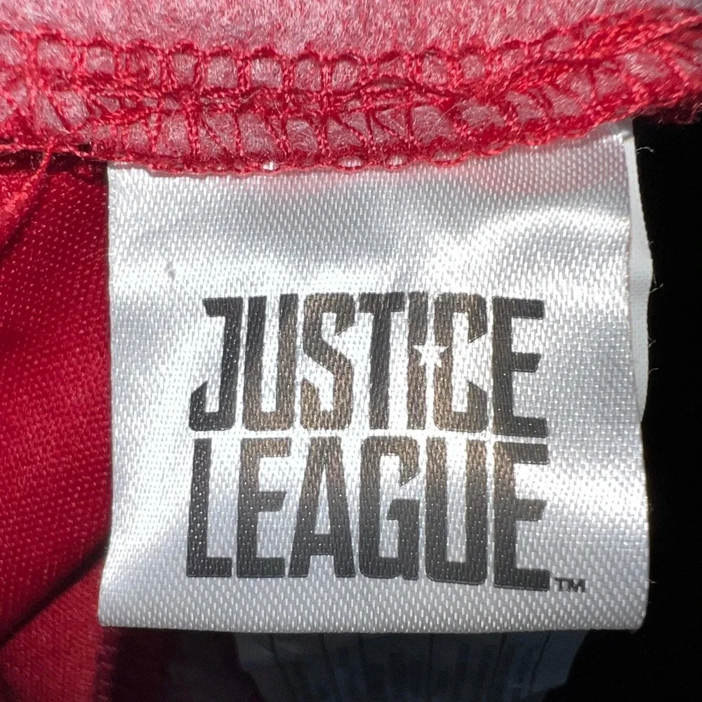 Justice League The Flash Superhero Costume Kids Red Jumpsuit‎ with Mask